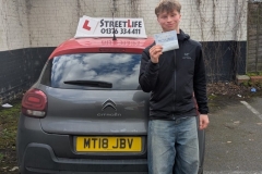 Well done Robert White Passed my driving test 