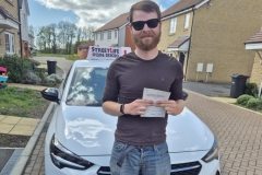 Driving test passed in Bury St Edmunds