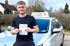 Well done Charlie Booty on passing your test