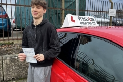 Congratulations Tyler on passing today