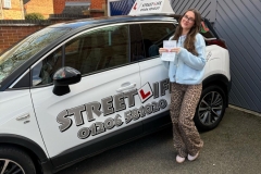 Congratulations on passing your test this afternoon Sammi in colchester Essex